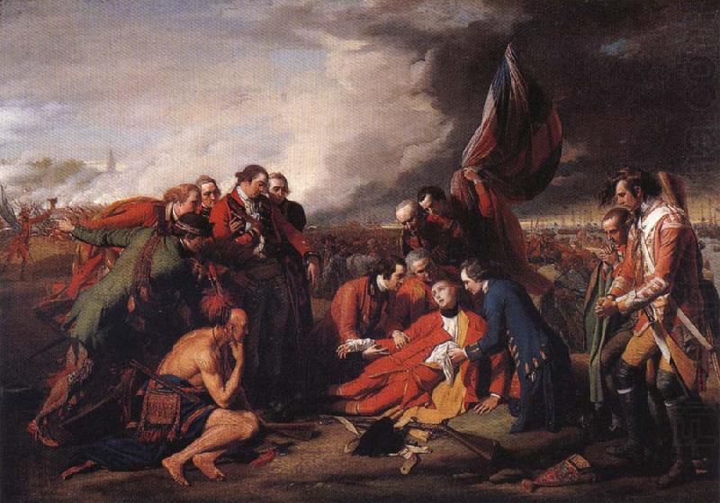 Benjamin West The Death of General Wolfe china oil painting image